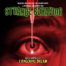 A close-up of a red eye with a syringe needle piercing through it. The title "Strange Behavior" is displayed in bold, along with the phrase "Original Motion Picture Soundtrack" and "A Michael Laughlin Film." The composer, Tangerine Dream, is credited at the bottom. The image suggests a suspenseful and eerie atmosphere, with the eye and syringe representing a potential threat or invasion.