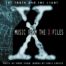 A dark background with the iconic "X-Files" logo in a glowing blue color. The title "The Truth and the Light" is displayed above, and "Music from the X-Files" is below. The names of the composer, Mark Snow, and the writer, Chris Carter, are included at the bottom. The image evokes a sense of mystery, suspense, and sci-fi adventure, reflecting the show's themes.